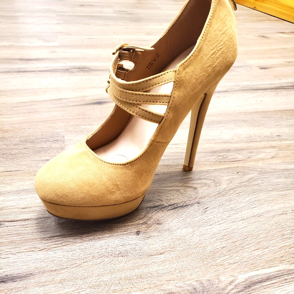 Suede Heels